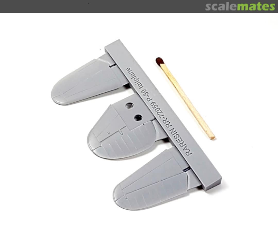 Boxart P-39 tailplane RR 72059 Prop & Jet