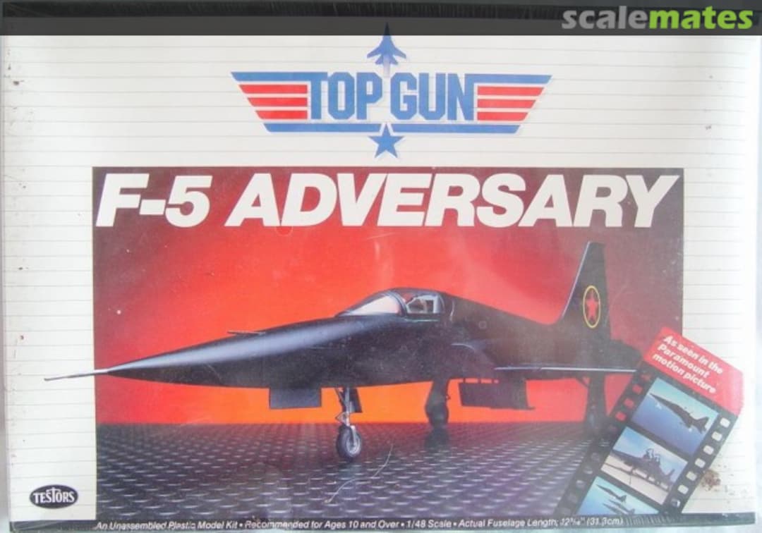 Boxart F-5 Adversary "Top Gun" 0292 Testors