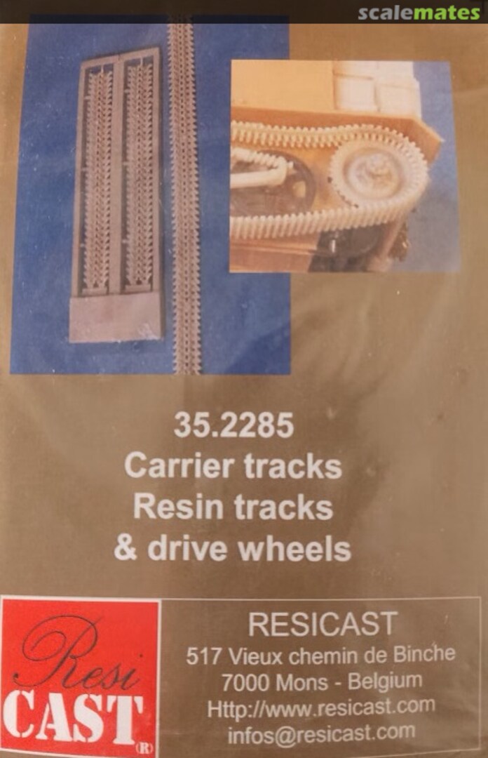 Boxart Universal Carrier Tracks 35.2285 Resicast Boxart Universal Carrier Tracks 35.2285 Resicast
