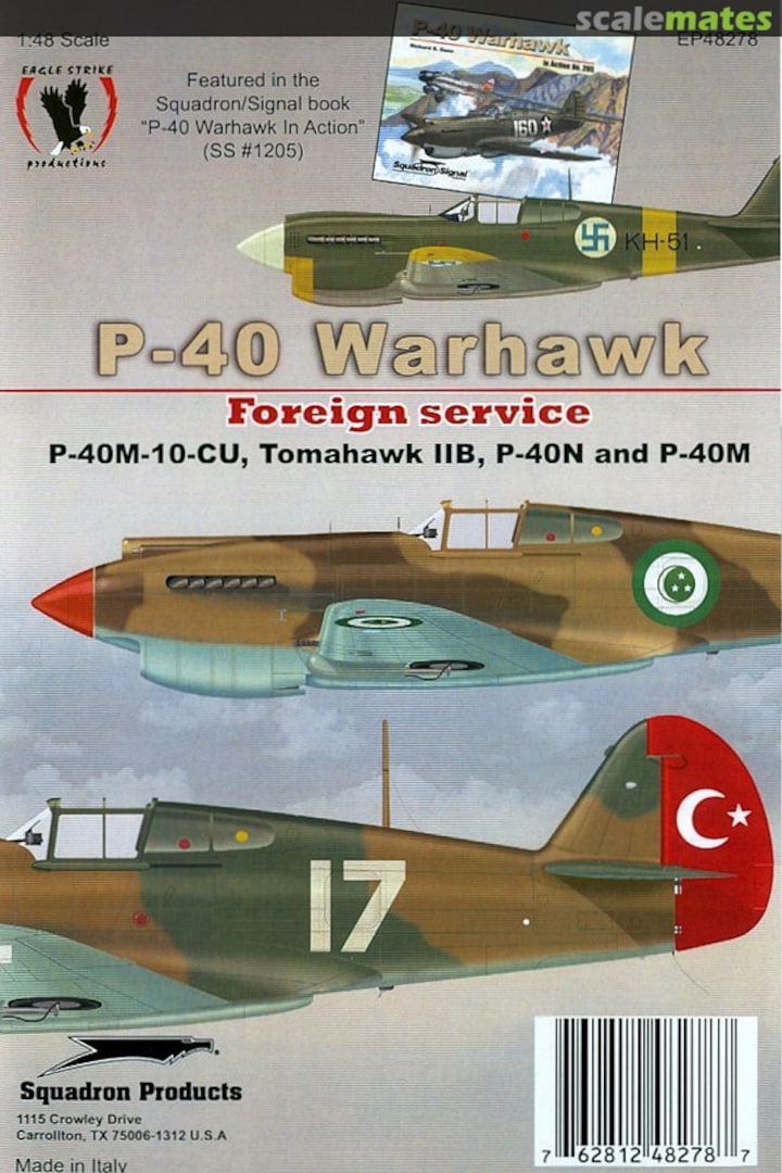Boxart P-40 Warhawk - Foreign Service EP48278 Eagle Strike Productions Boxart P-40 Warhawk - Foreign Service EP48278 Eagle Strike Productions