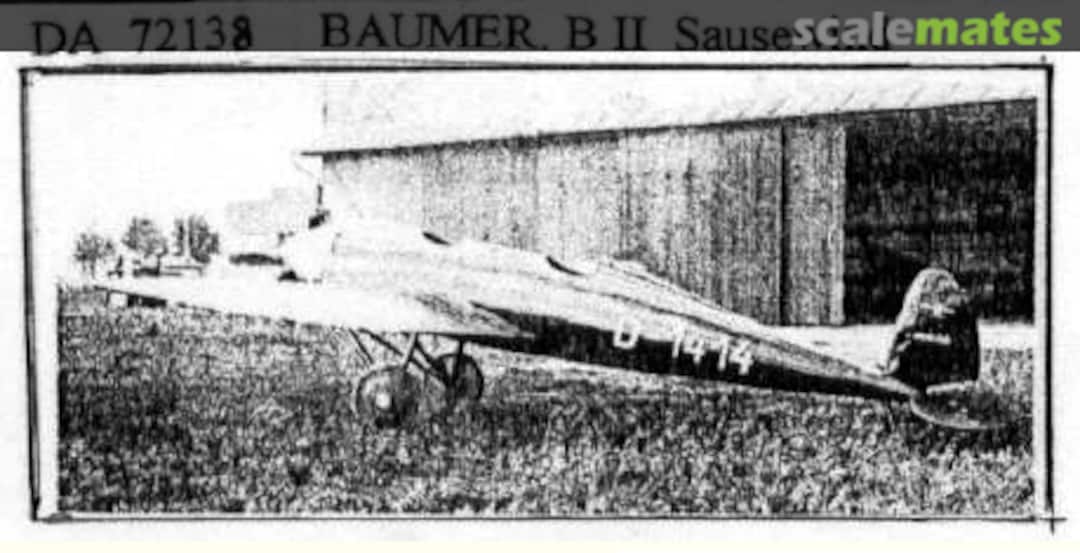 Boxart Bäumer B-II Sausewind DA72138 Dujin Boxart Bäumer B-II Sausewind DA72138 Dujin