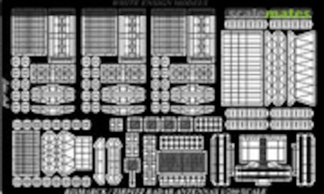 1:200 Bismarck/Tirpitz Radars (White Ensign Models PE 2014) PE 2014