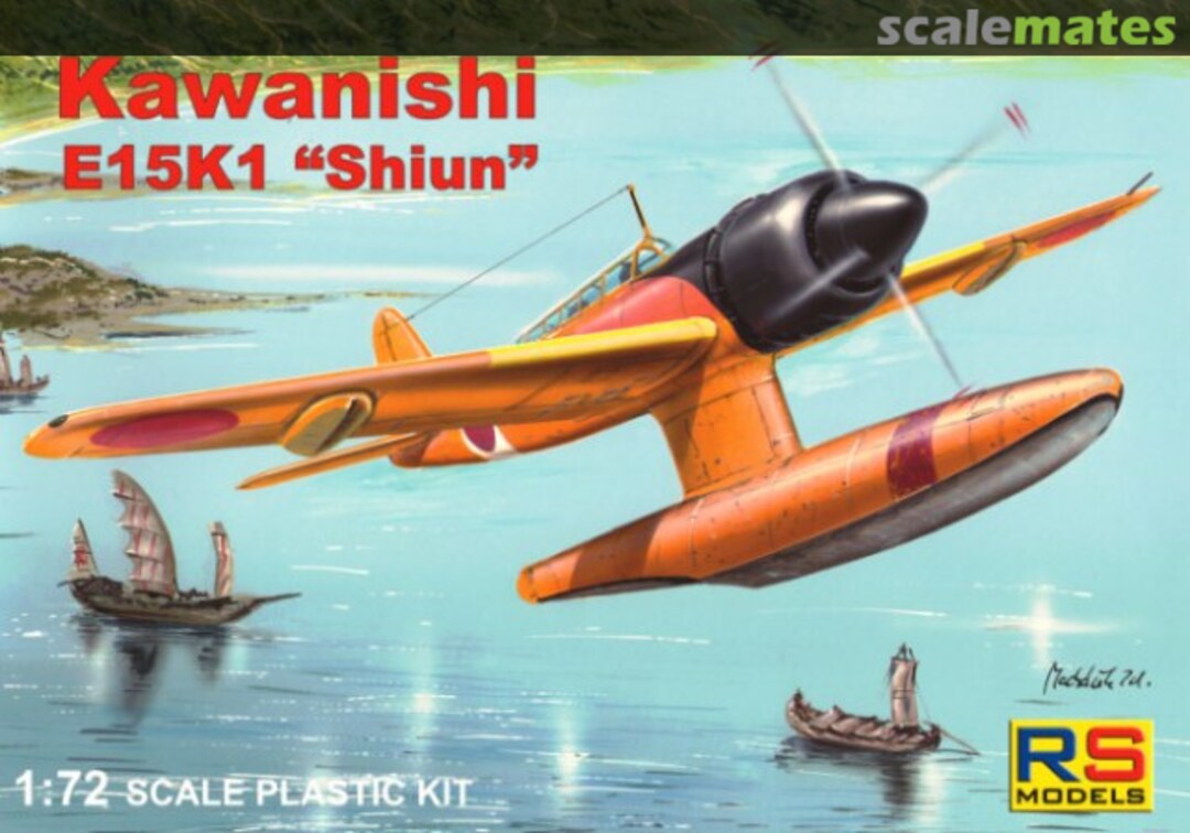 Boxart Kawanishi E15K1 "Shiun" 92075 RS Models