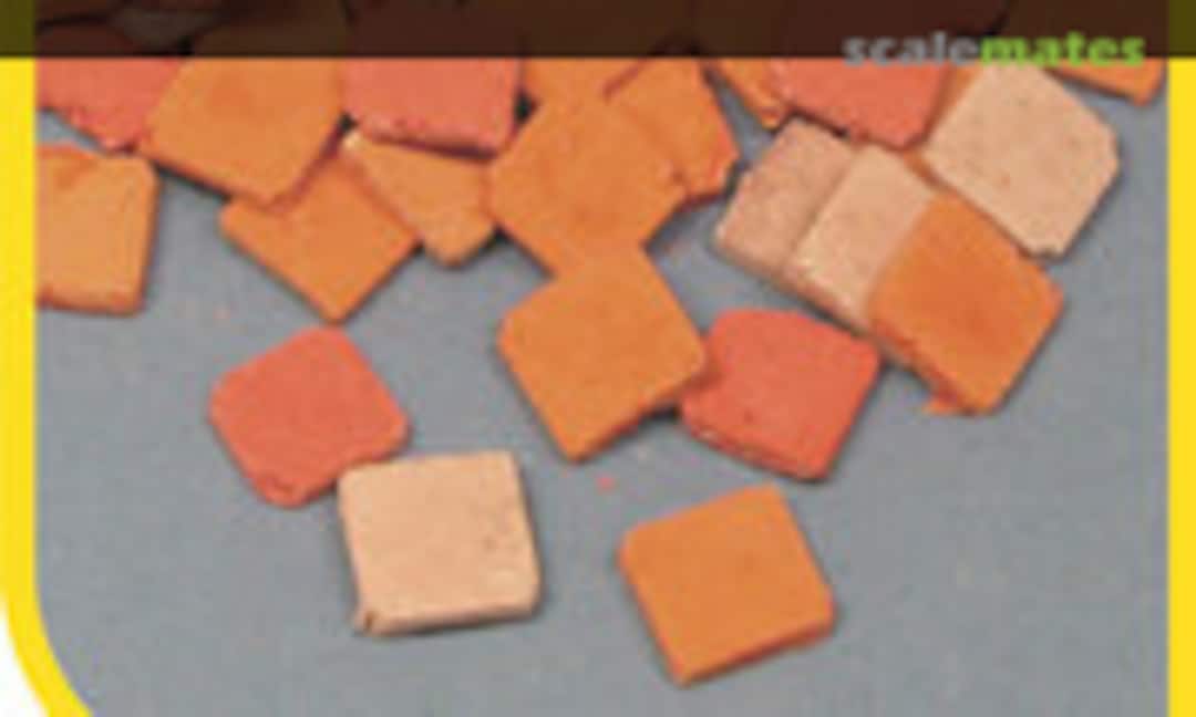 1:35 Tiles (50pcs) - Assorted Red Colors (J's Work PPA3006) PPA3006