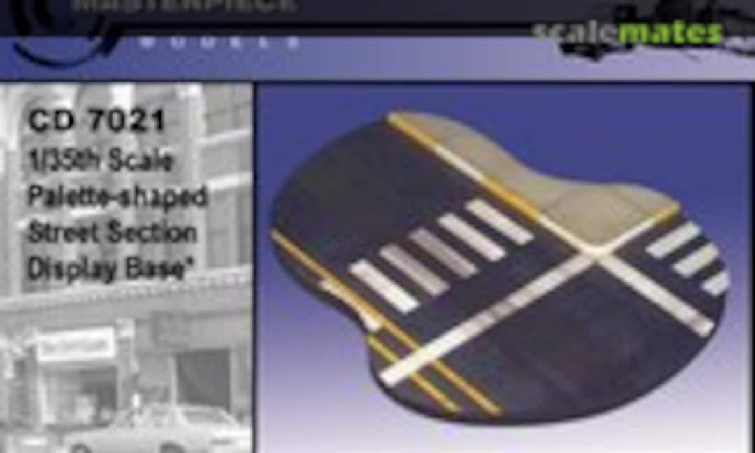 1:35 Palette shaped street section (Masterpiece Models CD7021) CD7021