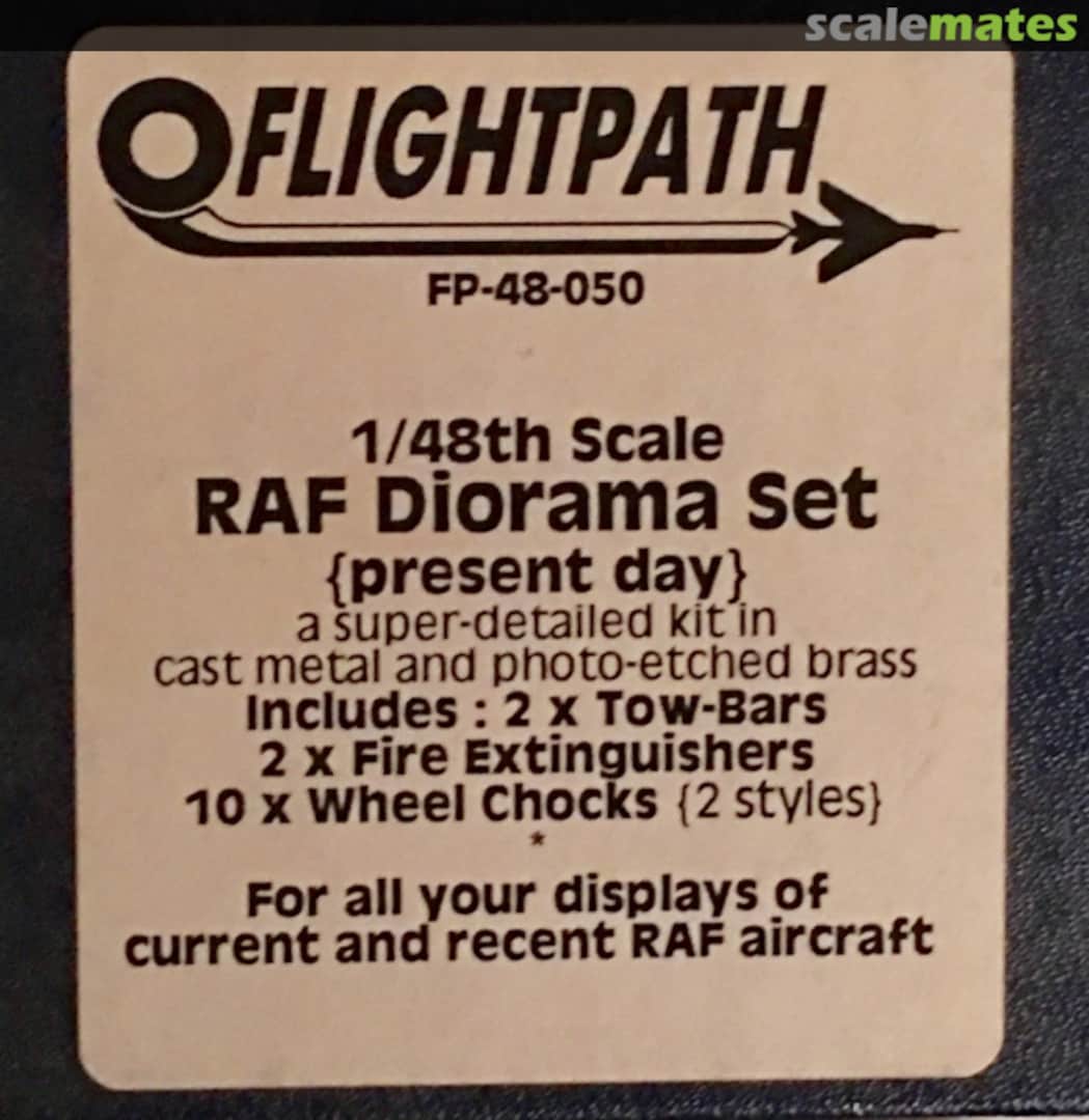 Boxart RAF Diorama Set / Present Day FP48-050 Flightpath Boxart RAF Diorama Set / Present Day FP48-050 Flightpath