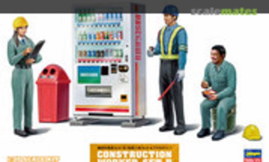 1:35 Construction Worker Set B (Hasegawa 66006) 66006