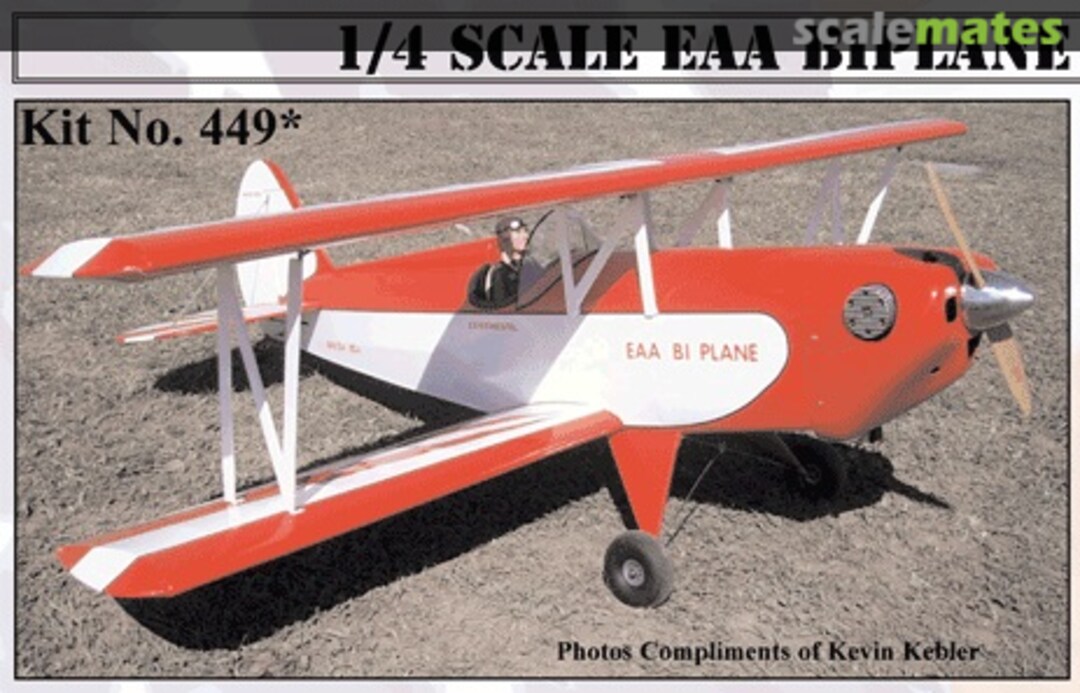 Boxart EAA Biplane 449 Balsa USA