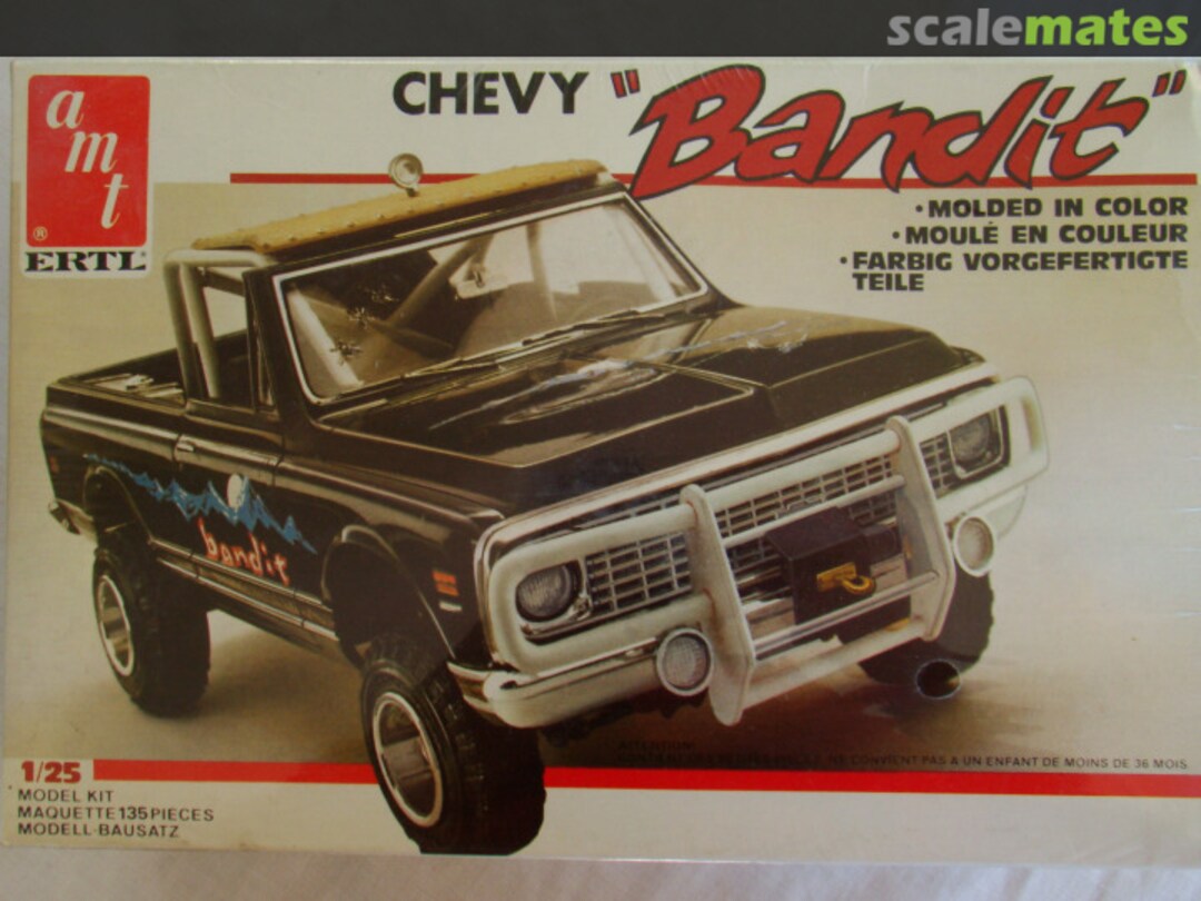Boxart Chevy "Bandit" 6614 AMT Boxart Chevy "Bandit" 6614 AMT