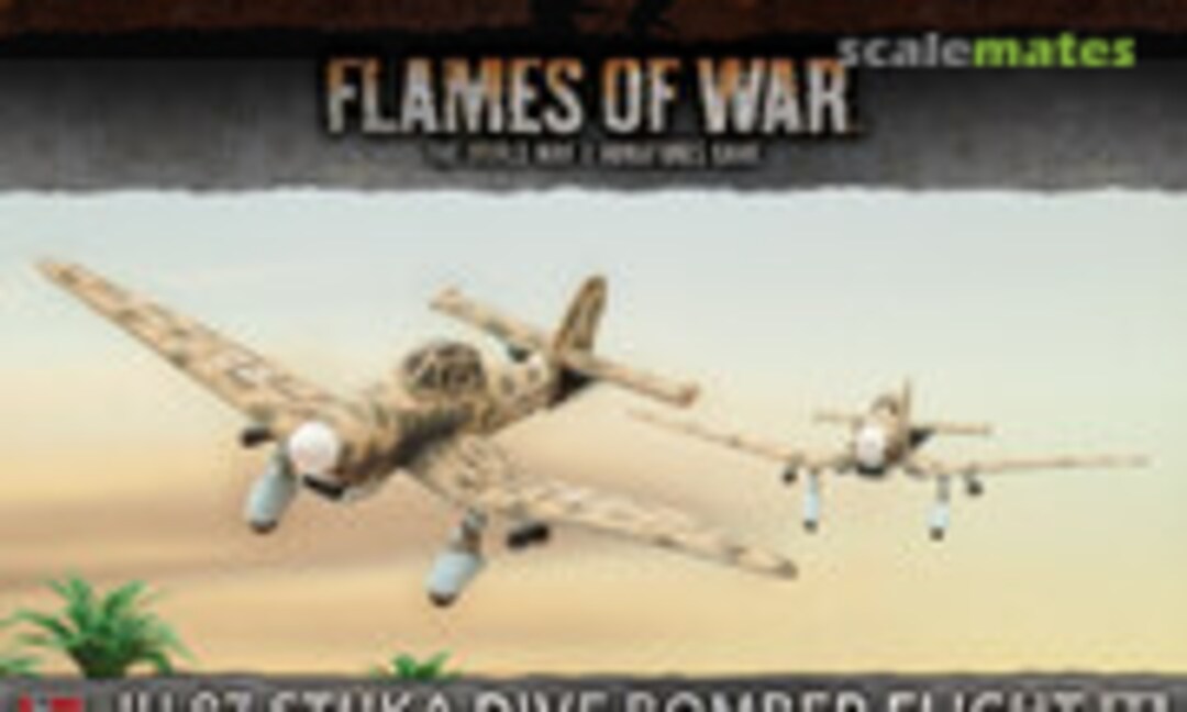 Flames Of War: Ju 87 Stuka Dive Bomber Flight (Flames of War GBX103)