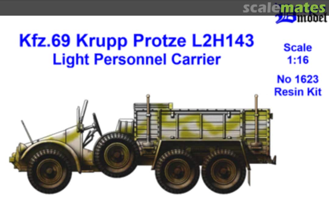 Boxart Kfz.69 Krupp Protze L2H143 1623 Dnepro Model Boxart Kfz.69 Krupp Protze L2H143 1623 Dnepro Model