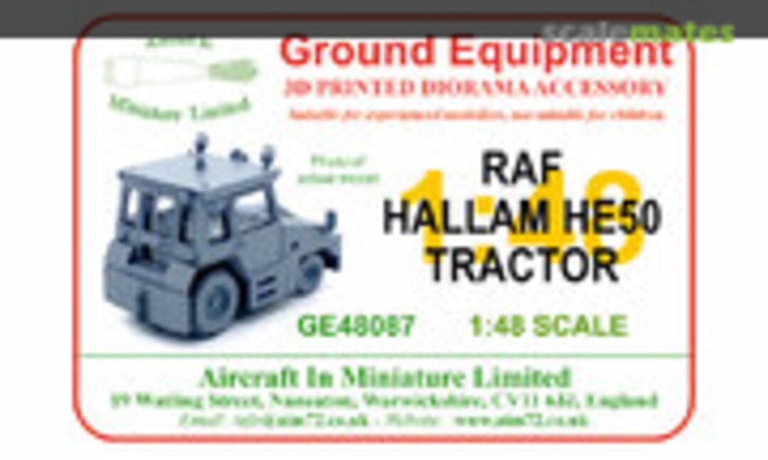 1:48 RAF Hallam HE50 Tractor (Aircraft In Miniature Ltd GE48087)