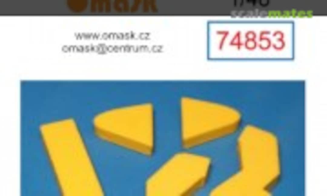 1:48 F-101 Voodoo wheel bay plugs (for Kitty Hawk) (Omask 74853) 74853