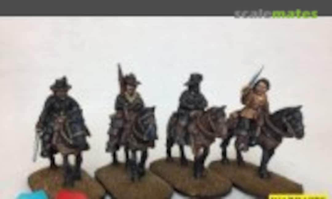 28mm Mounted Musketeers (Warbases MUSK-MOUNT) MUSK-MOUNT