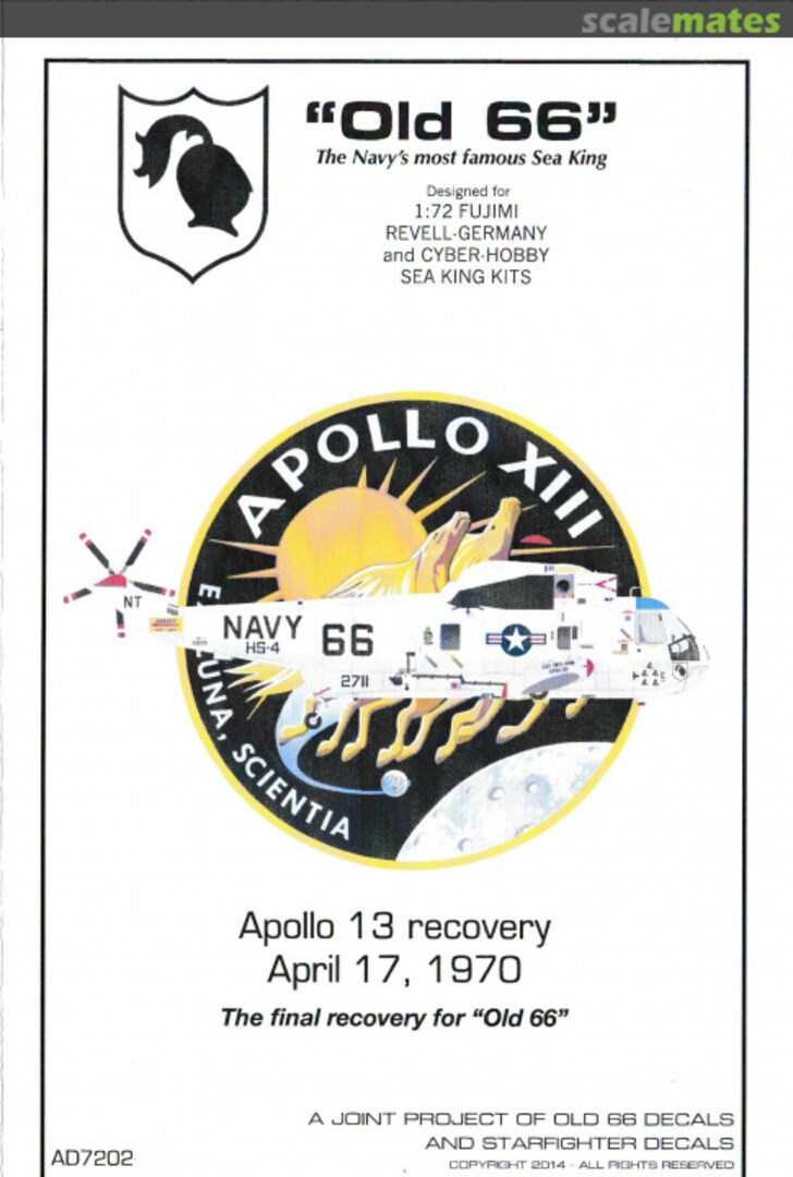 Boxart "Old 66" AD7202 Old 66 Decals Boxart "Old 66" AD7202 Old 66 Decals