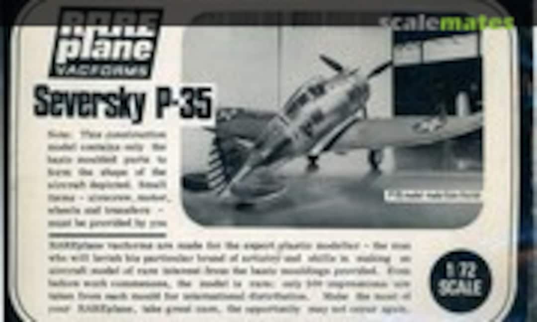 1:72 Seversky P-35 (RarePlane )