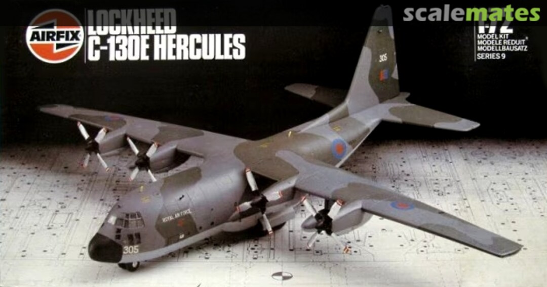 Boxart Lockheed C-130E Hercules 9 09001 Airfix Boxart Lockheed C-130E Hercules 9 09001 Airfix