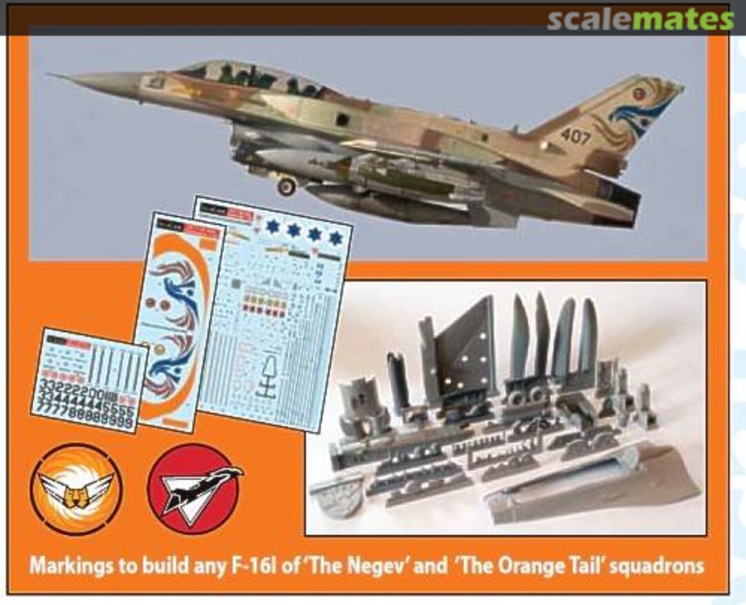 Boxart F-16I Conversion 32007 IsraCast Boxart F-16I Conversion 32007 IsraCast