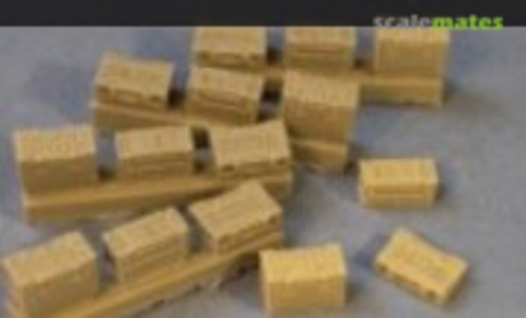 1:35 25 Pounder Ammo Boxes (Resicast 35.2287) 35.2287