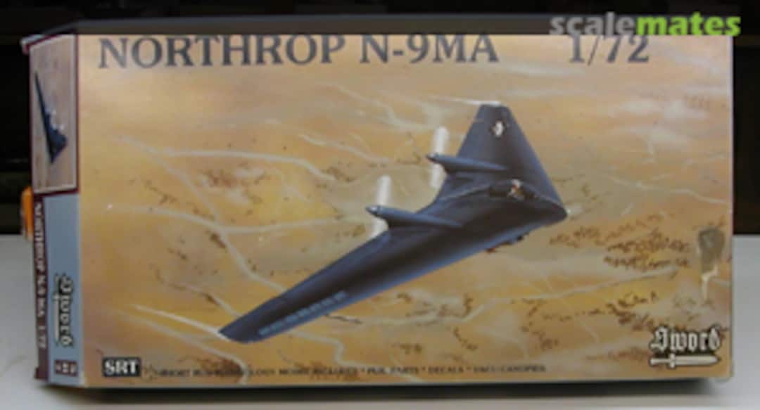 Boxart Northrop N9M jet Sharkit Boxart Northrop N9M jet Sharkit