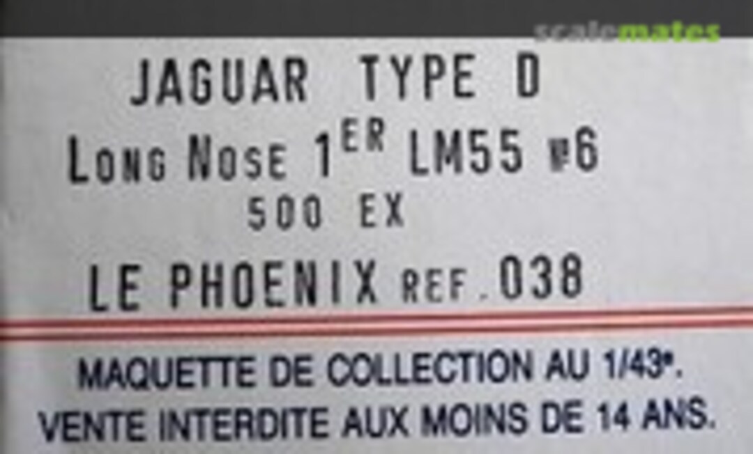 Jaguar D-Type (Le Phoenix 038)