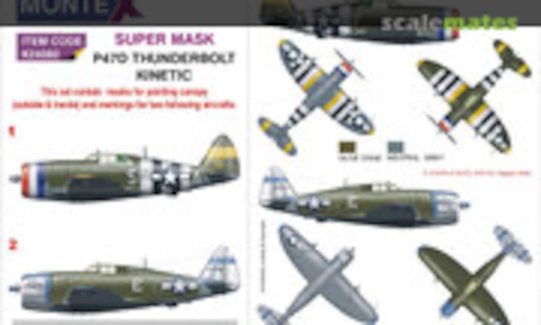 1:24 Republic P-47D Thunderbolt (Montex K24082) K24082