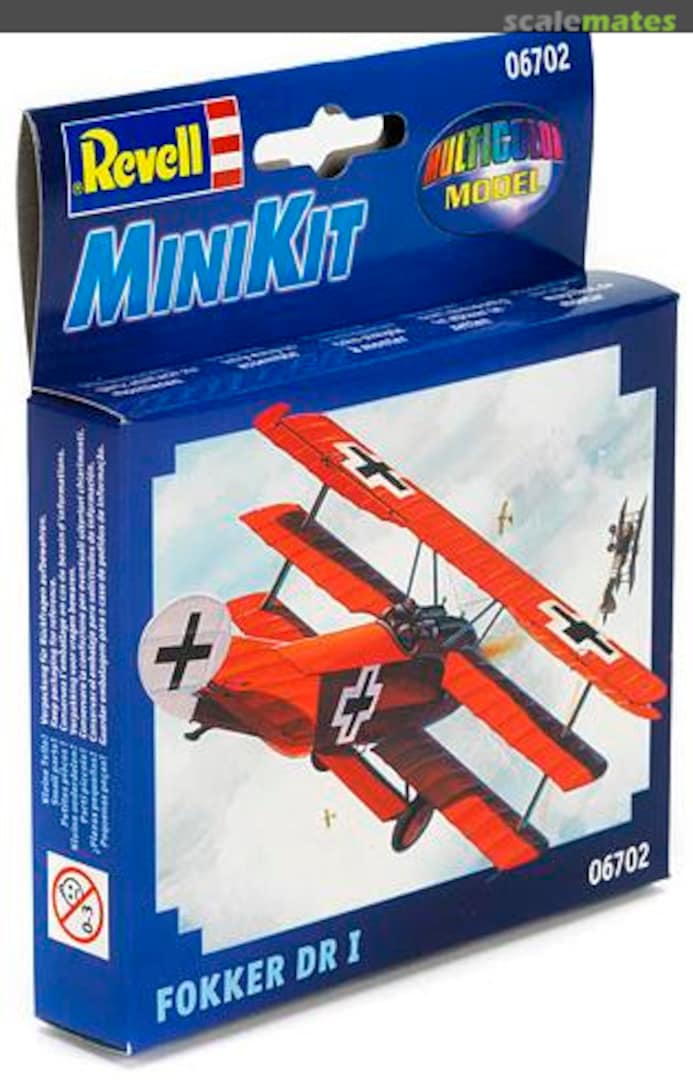 Boxart Fokker DR. 1 06702 Revell Boxart Fokker DR. 1 06702 Revell