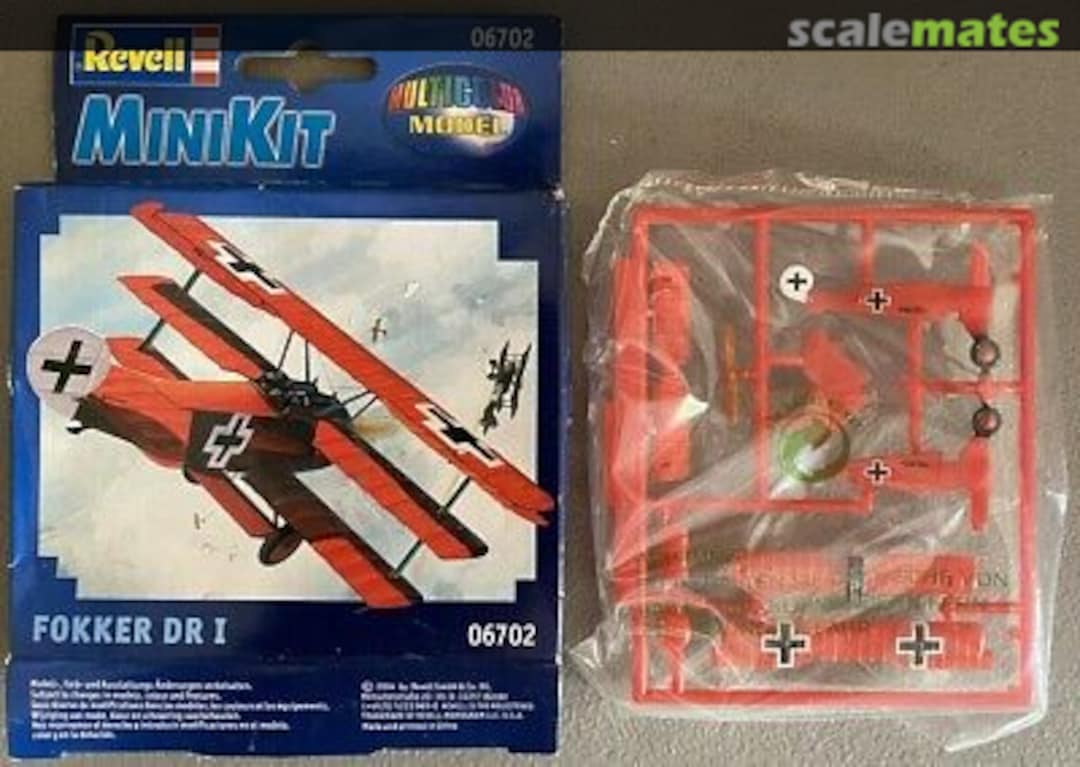 Contents Fokker DR. 1 06702 Revell Contents Fokker DR. 1 06702 Revell