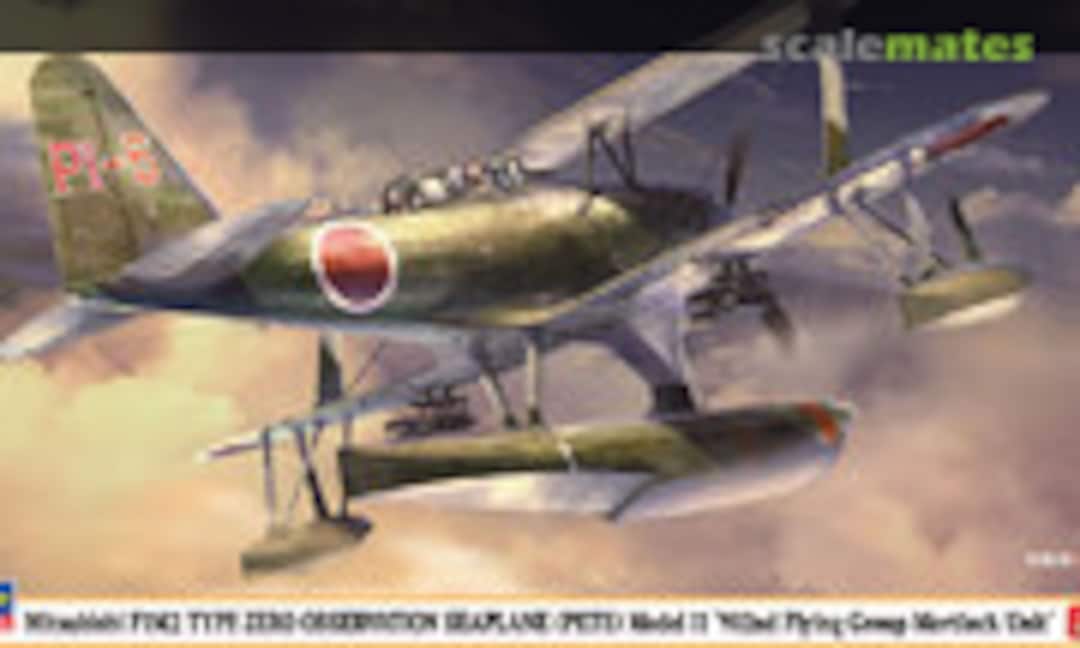 1:48 Mitsubishi F1M2 Type Zero Observation Seaplane (Pete) Model 11 '902nd Flying Group Mortlock Unit' (Hasegawa 07464)