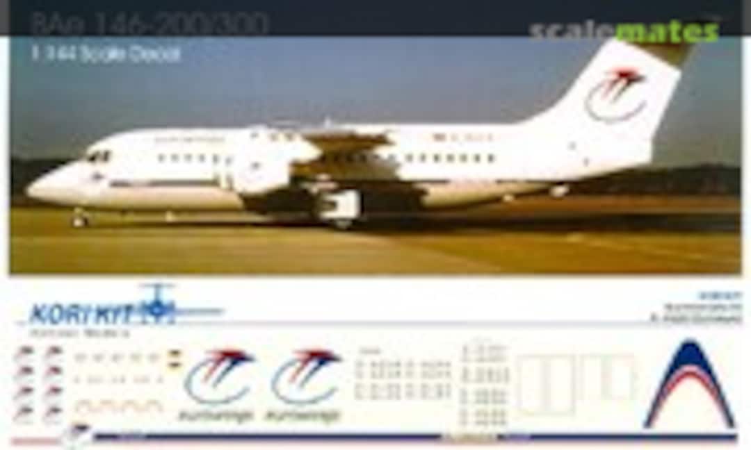 1:144 British Aerospace 146-200, 146-300, 146-300A (Kori Kit K-44001) K-44001