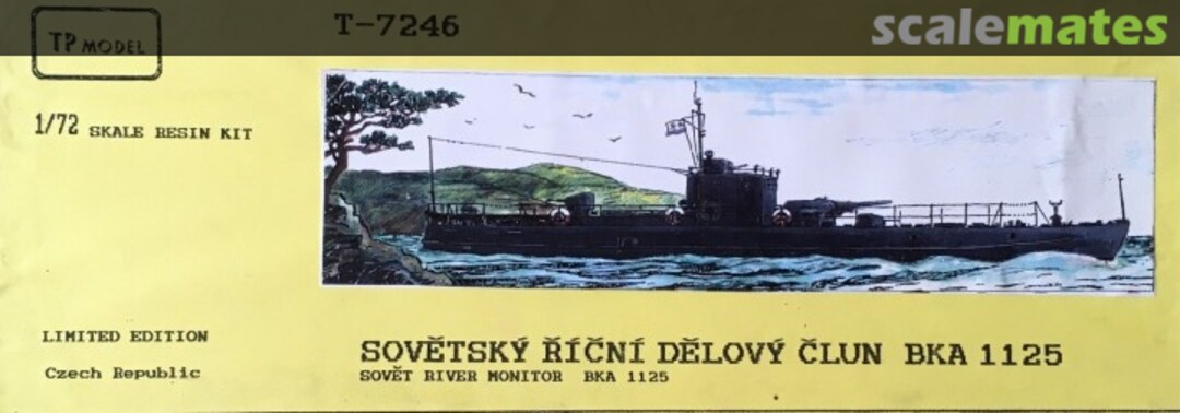 Boxart Soviet River Monitor BKA 1125 T-7246 TP Model Boxart Soviet River Monitor BKA 1125 T-7246 TP Model
