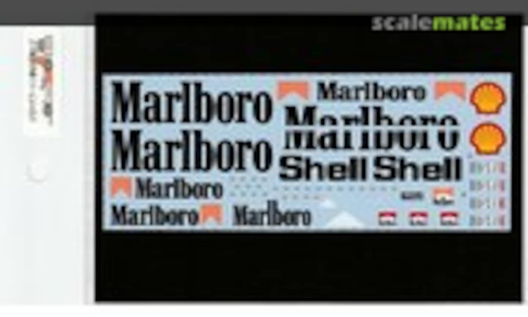 1:12 McLaren MP4/4 Additional Logo for PMA (Museum collection D929) D929