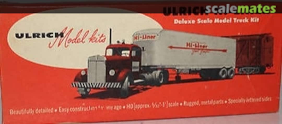 Boxart Mack 2-Axle Tractor and Flat Bed 2F1 Ulrich Model Kits Boxart Mack 2-Axle Tractor and Flat Bed 2F1 Ulrich Model Kits