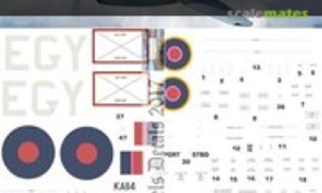 1:72 Warbird - Mosquito FB.VI KA114 EG-Y (Oldmodels Decals OMD1202) OMD1202