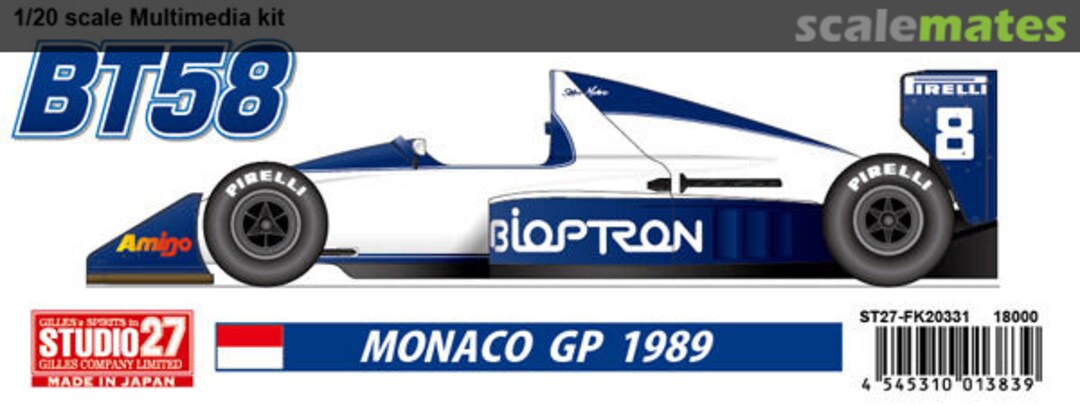 Boxart Brabham BT58 ST27-FK20331 Studio27
