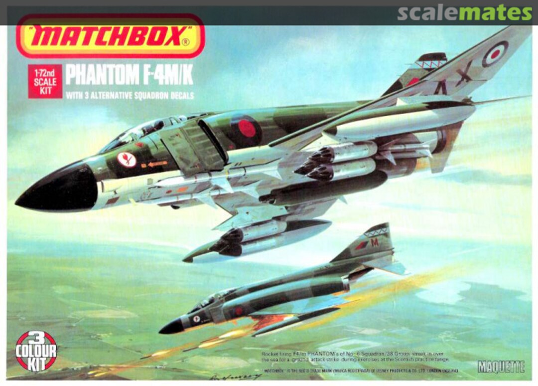 Boxart Phantom F-4M/K PK-404 Matchbox Boxart Phantom F-4M/K PK-404 Matchbox