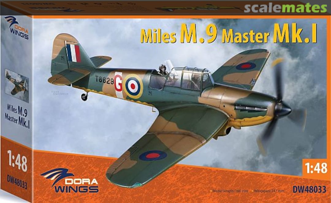 Boxart Miles M.9 Master Mk. I DW48033 Dora Wings