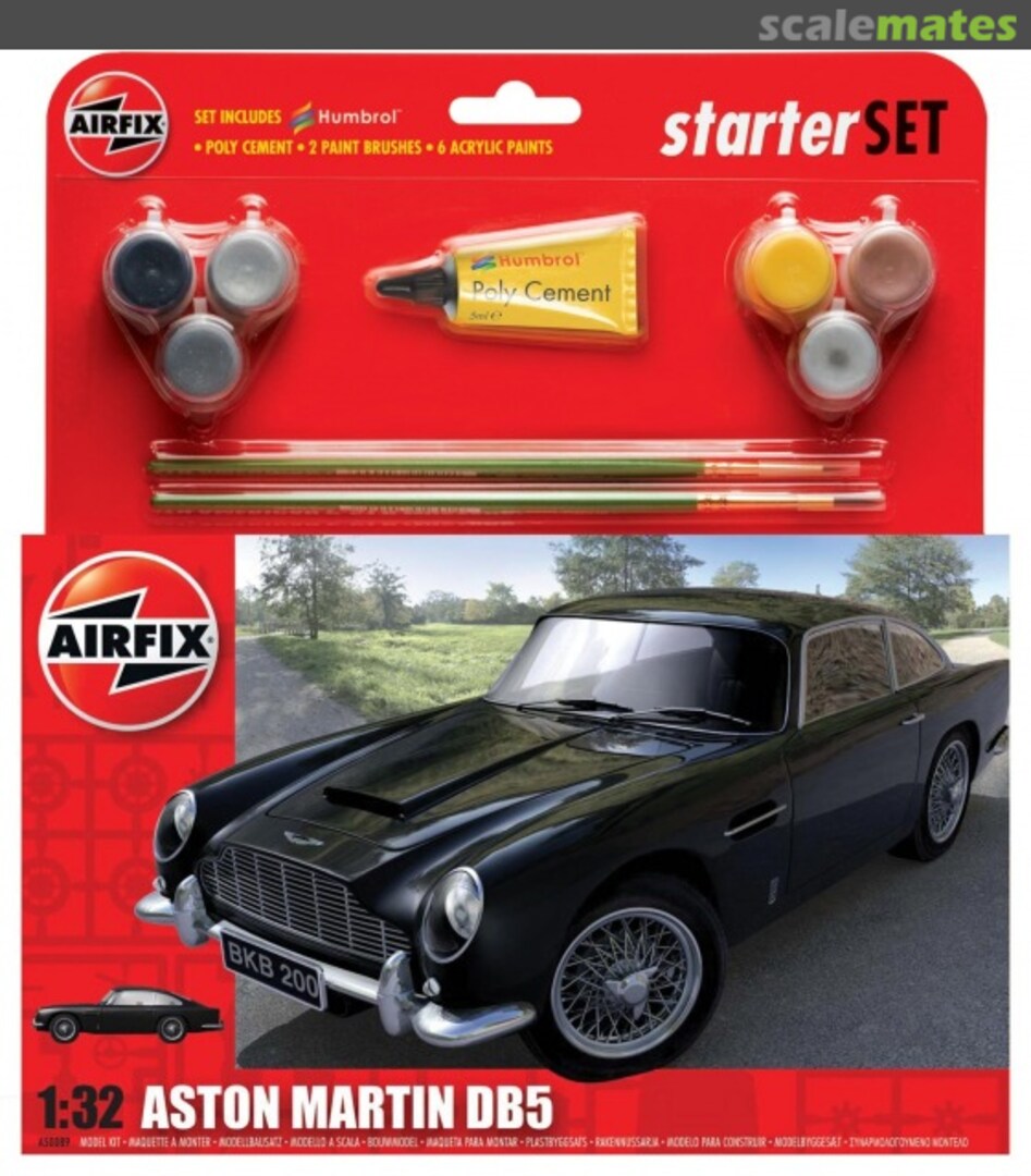 Boxart Aston Martin DB5 A50089 Airfix Boxart Aston Martin DB5 A50089 Airfix