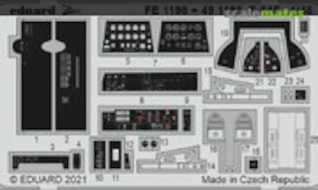 1:48 F-84F KINETIC (Eduard 491198) 491198