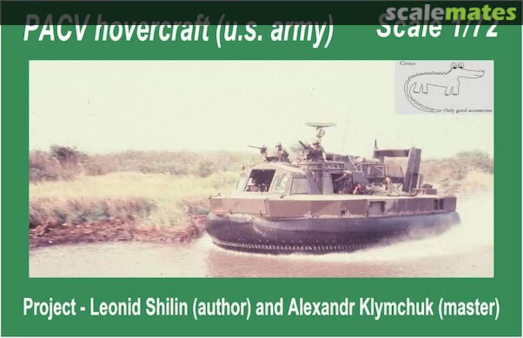 Boxart PACV hovercraft CMD7223 Croco Models Boxart PACV hovercraft CMD7223 Croco Models