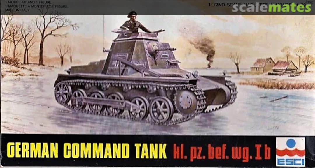 Boxart kl. Pz. Bef. Wg. I B 8041 ESCI Boxart kl. Pz. Bef. Wg. I B 8041 ESCI