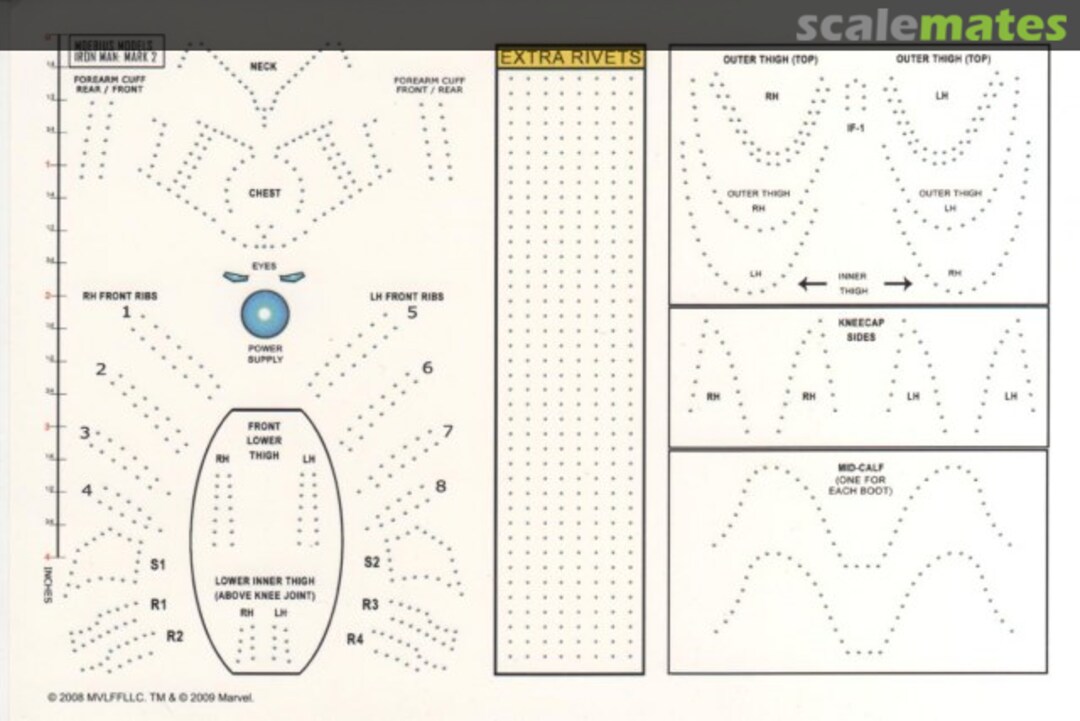 Boxart Iron Man MkII Movie Decal Set 910A Moebius Models Boxart Iron Man MkII Movie Decal Set 910A Moebius Models