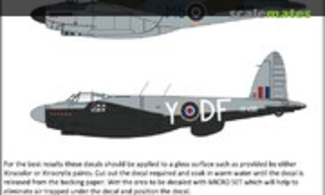 1:72 de Havilland Mosquito B.Mk.XVI Collection (Xtradecal X72334)