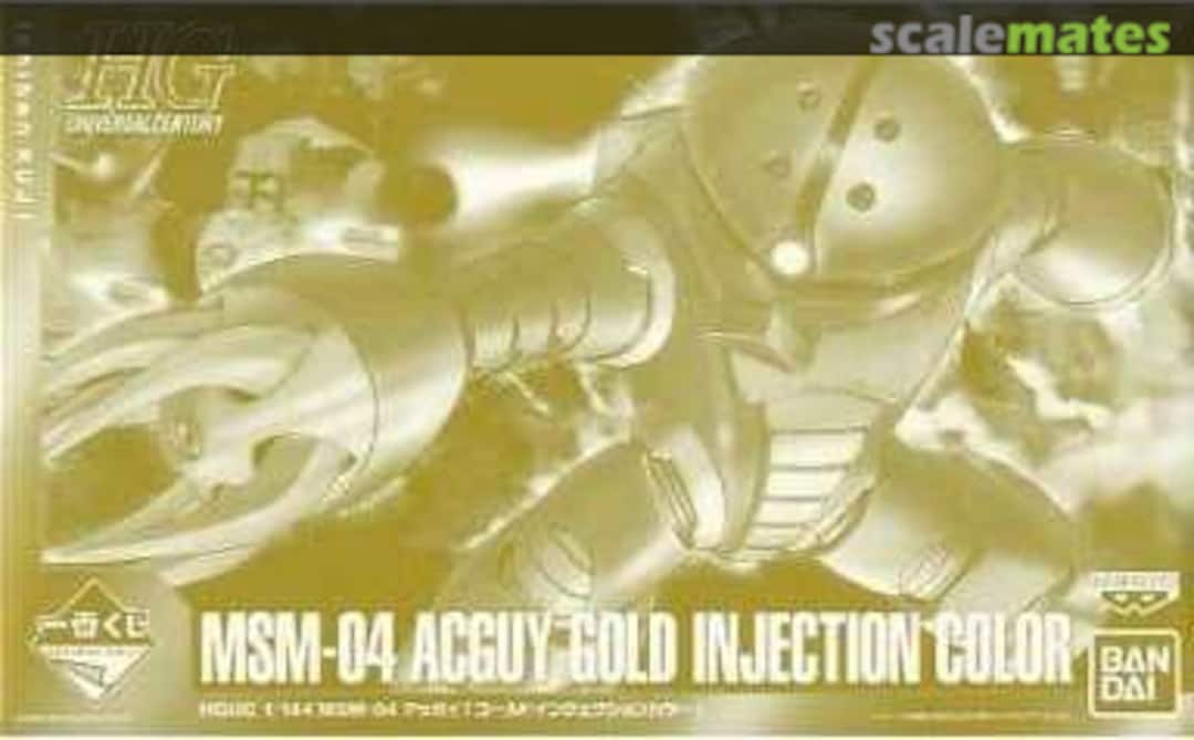 Boxart MSM-04 Acguy Gold Injection Color 0193258 Bandai Boxart MSM-04 Acguy Gold Injection Color 0193258 Bandai