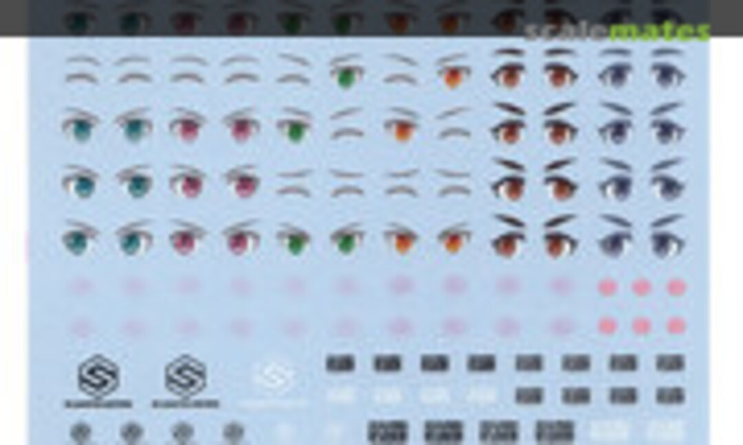 No 30 Minutes Sisters Water Decals Multiuse 1 (Bandai Spirits 2616277) 2616277