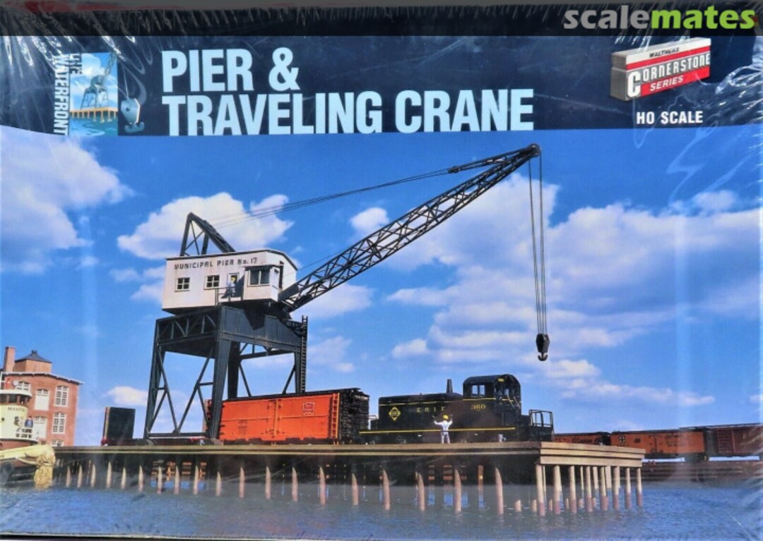 Boxart Pier & Traveling Crane 933-3067 Walthers