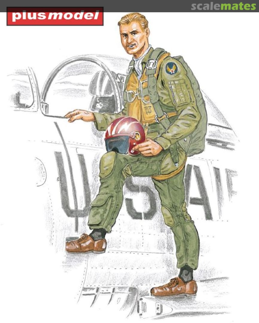 Boxart Pilot F-86 Sabre AL4047 PlusModel Boxart Pilot F-86 Sabre AL4047 PlusModel