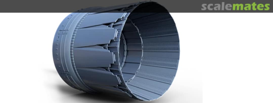 Boxart F-100 PW-229 OPEN NOZZLE for F-15 246 Tecnikit Boxart F-100 PW-229 OPEN NOZZLE for F-15 246 Tecnikit