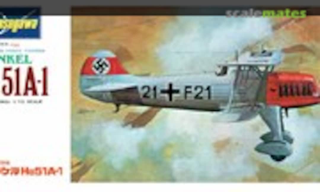 1:72 Heinkel He51A-1 (Hasegawa JS-053)
