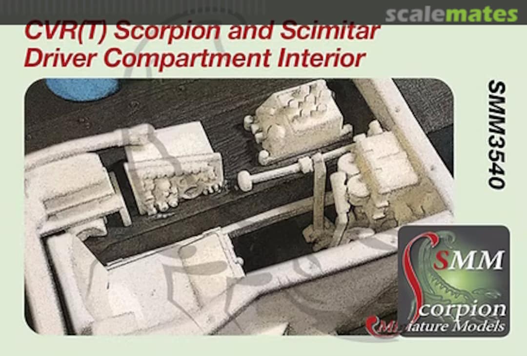 Boxart CVR(T) Scorpion and Scimitar Driver Interior SMM3540 Scorpion Miniature Models